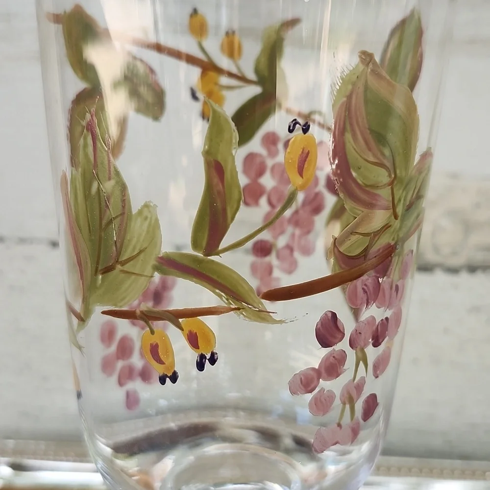 NWT BLOCK CRYSTAL NAPA VALLEY COLLECTION SET OF 4 DRINKWARE - Picture 8 of 9